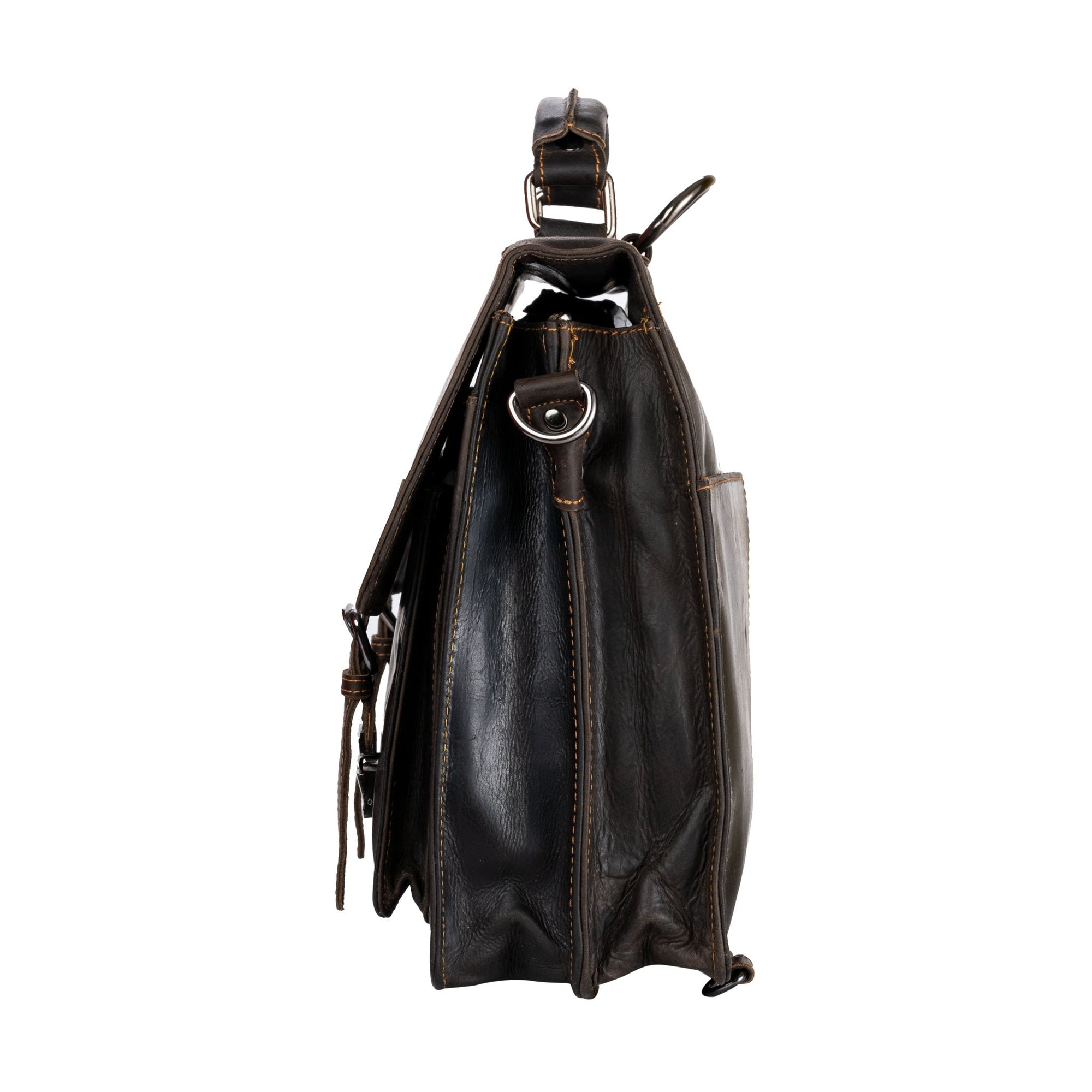 DUO CONVERTIBLE BACKPACK BRIEFCASE - NEWCASTLE - Greenwood Leather