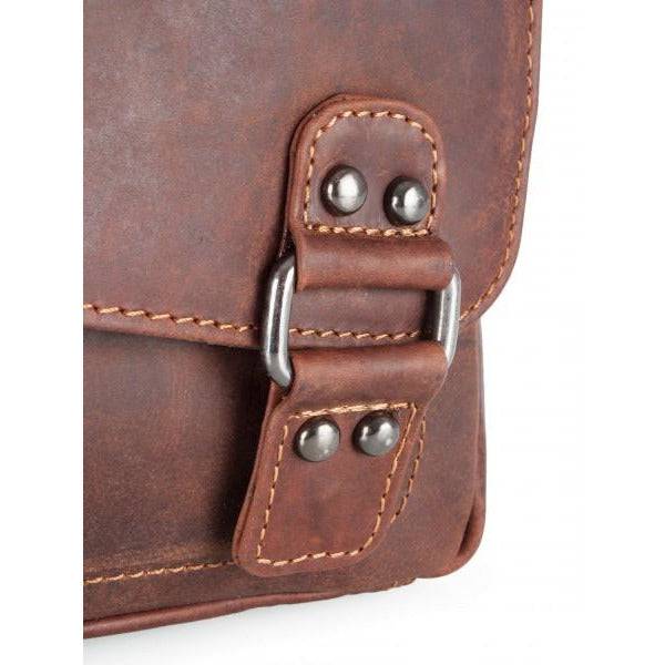 Greenwood Leather GW834 Shoulder Bag Sandel - Hobart - Greenwood Leather