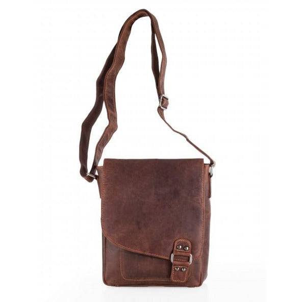 Greenwood Leather GW834 Shoulder Bag Sandel - Hobart - Greenwood Leather
