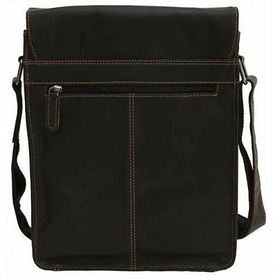 Greenwood Leather Messenger Bag GW836 Brown - Torquay - Greenwood Leather