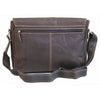 Leather Laptop Bag - Berlin Brown - Greenwood Leather