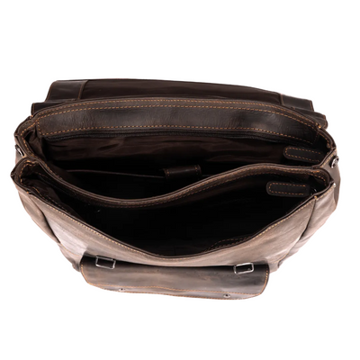Leather Backpack Austin - Brown - Greenwood Leather