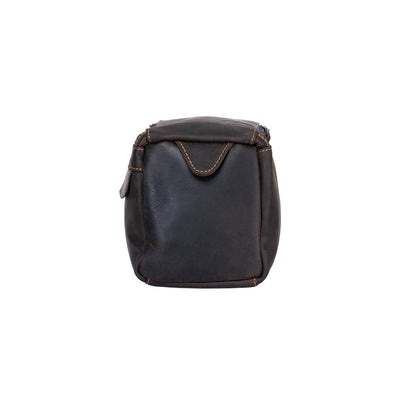 Leather Travel Wash Bag Darwin Sandal - Greenwood Leather
