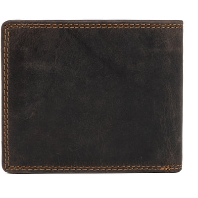 Leather Wallet Brown - Greenwood Leather