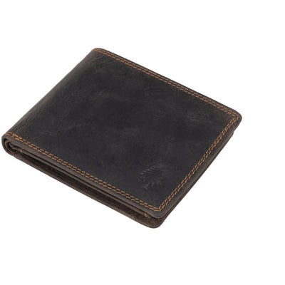 Leather Wallet Brown - Greenwood Leather