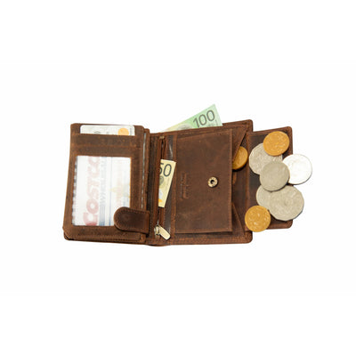 RFID Leather Wallet Melton - Sandel - Greenwood Leather