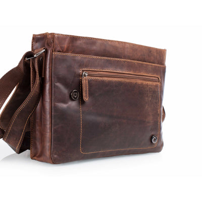 Leather Shoulder Bag - Martin Sandel - Greenwood Leather