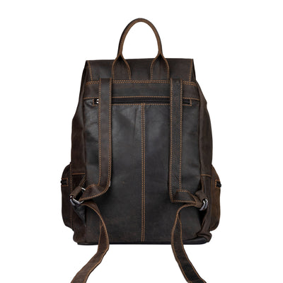 MIDLAND LEATHER BACKPACK - Unisex - Greenwood Leather