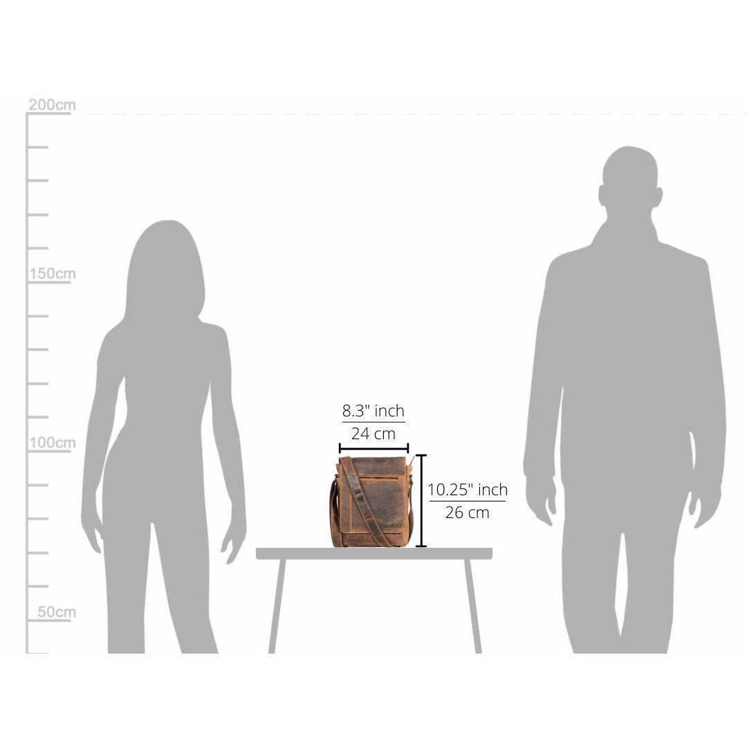 Mini - Messenger Henry - Sandel - Unisex - Greenwood Leather