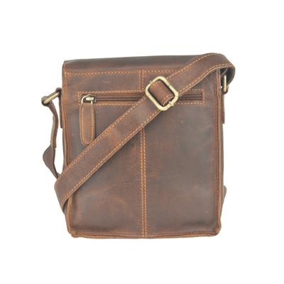 Leather Shoulder Bag Dubbo - Sandel - Greenwood Leather