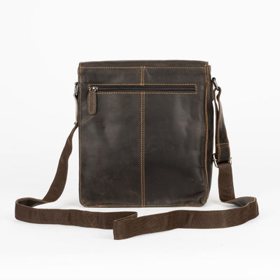 Leather Shoulder Bag Rowville - Brown - Leather Greenwood Bag | The Greenwood Leather Online Shop Australia