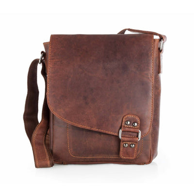 GW834 Leather Shoulder Bag Sandel - Hobart - Greenwood Leather