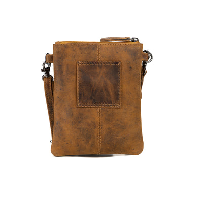 Leather Sling Bag Kempsey - Camel - Leather Greenwood Bag | The Greenwood Leather Online Shop Australia
