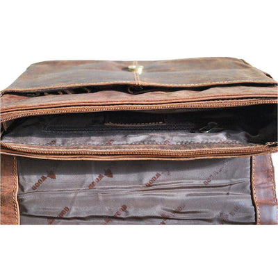 Smart Messenger Mini Steven 11" Camel - Greenwood Leather