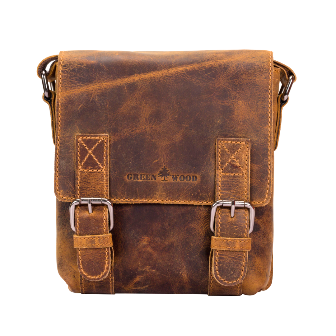 Leather Shoulder Bag Dubbo - Camel - Leather Greenwood Bag | The Greenwood Leather Online Shop Australia