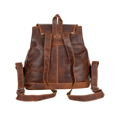 The Trailblazer Backpack - Greenwood Leather