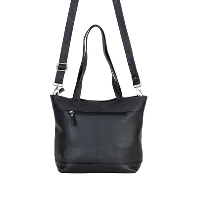 Greenwood Leather “Rowan” Tote Bag – Full-Grain Leather Shoulder & Crossbody