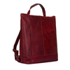 Leather Backpack Crossover Paris Large - Red - Leather Greenwood Bag | The Greenwood Leather Online Shop Australia