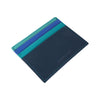 Credit Debit Leather Card Holder Blue Multi - Gianna - Leather Greenwood Bag | The Greenwood Leather Online Shop Australia
