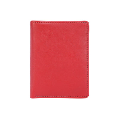 Credit Debit Leather Card Holder Multi Red - GW8001Red - Leather Greenwood Bag | The Greenwood Leather Online Shop Australia
