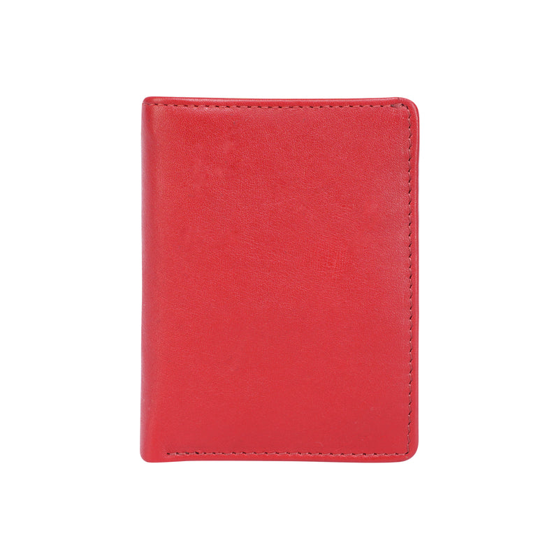 Credit Debit Leather Card Holder Multi Red - GW8001Red - Leather Greenwood Bag | The Greenwood Leather Online Shop Australia