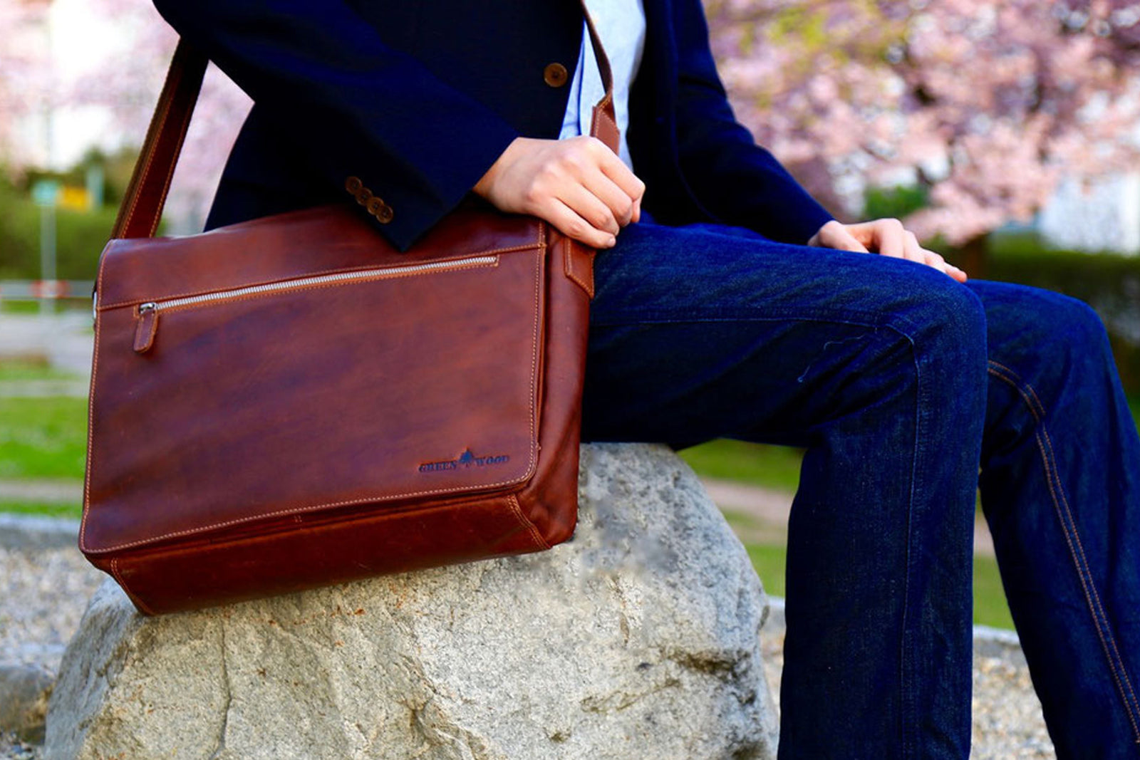 Leather Laptop Bag Sydney