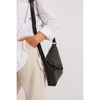 Leather Small Cross Body/sling bag Coruna - Black - Leather Greenwood Bag | The Greenwood Leather Online Shop Australia