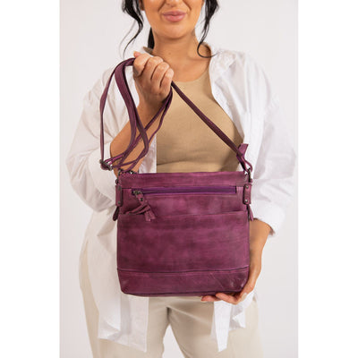 Leather Shoulder Bag Nora - Leather Greenwood Bag | The Greenwood Leather Online Shop Australia