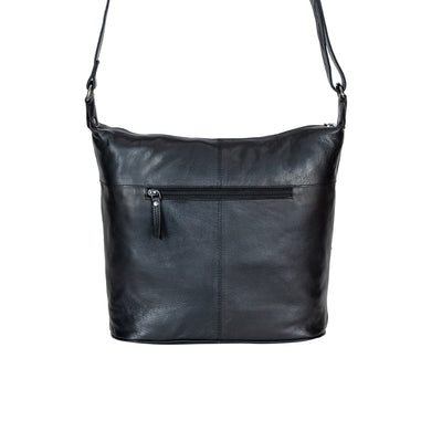 Greenwood Leather Shoulder bag Bianca - Black - Greenwood Leather