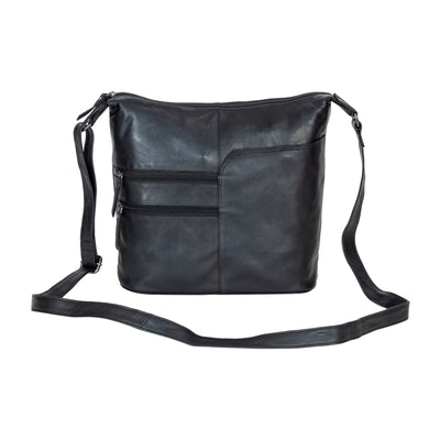 Greenwood Leather Shoulder bag Bianca - Black - Greenwood Leather