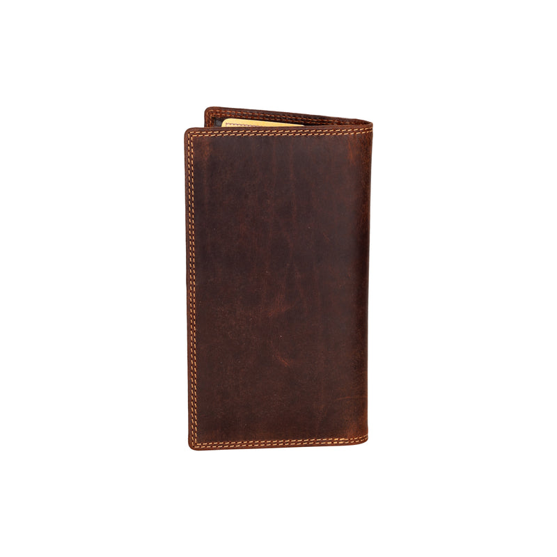 Monika Ridge RFID Travel Wallet Sandal - Greenwood Leather