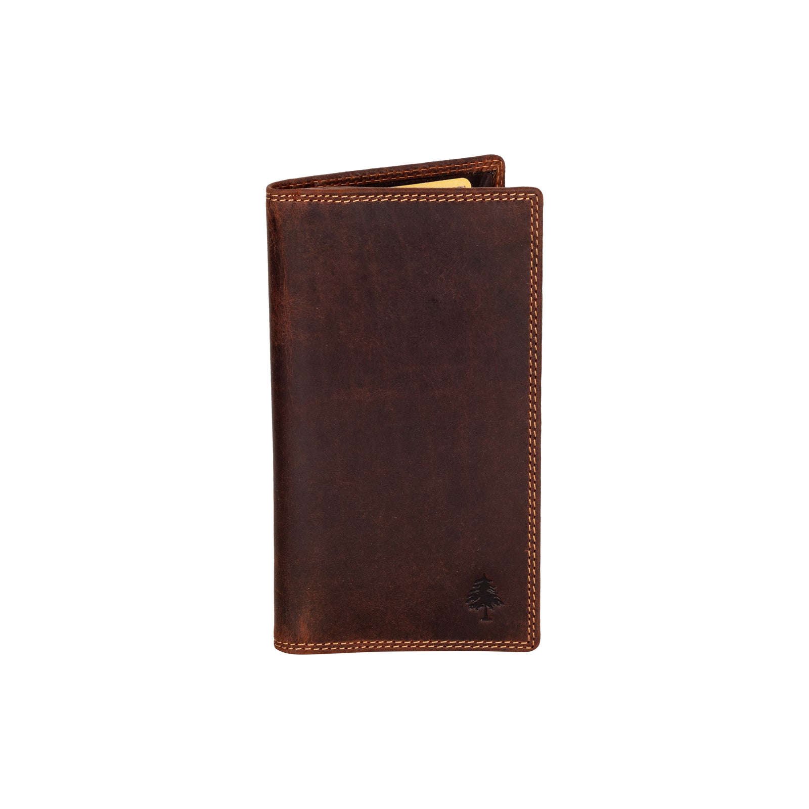 Monika Ridge RFID Travel Wallet Sandal - Greenwood Leather