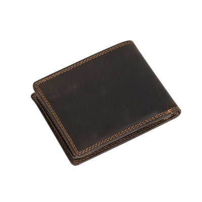 Leather Wallet Lithgow - Brown - Leather Greenwood Bag | The Greenwood Leather Online Shop Australia