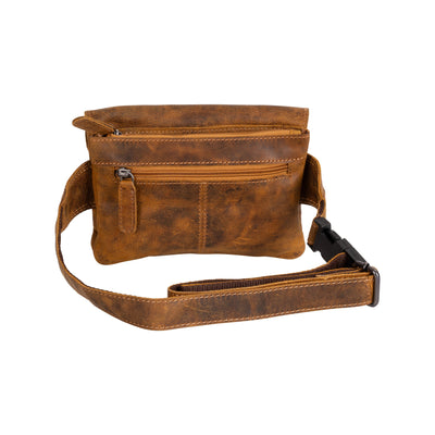 Leather Women Waist Pack Jax - Camel - Leather Greenwood Bag | The Greenwood Leather Online Shop Australia