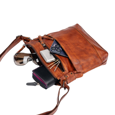 Leather Shoulder Bag Nora - Leather Greenwood Bag | The Greenwood Leather Online Shop Australia