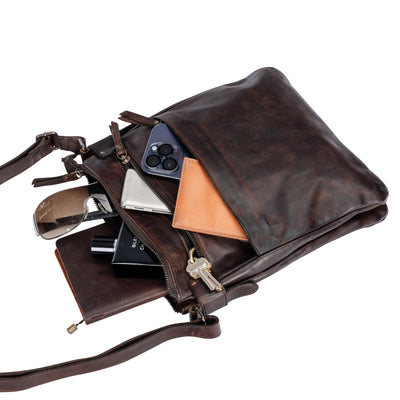 Leather Shoulder Bag Robbie - Leather Greenwood Bag | The Greenwood Leather Online Shop Australia