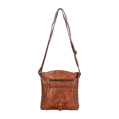 Leather Shoulder Bag Cognac - Elsa - Leather Greenwood Bag | The Greenwood Leather Online Shop Australia