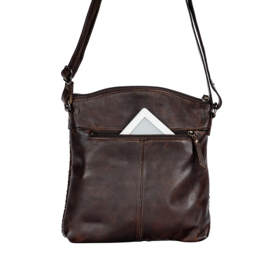 Leather Shoulder Bag Cognac - Elsa - Leather Greenwood Bag | The Greenwood Leather Online Shop Australia