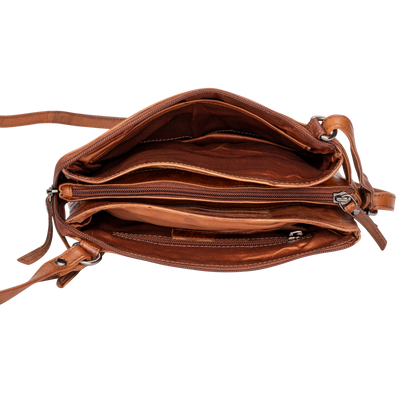 Women's Shoulder Bag Hastings Cognac