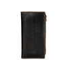 Greenwood “Elora” Long Leather Purse – Brown