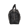Sable Hair-On Duffle – Black Leather & Cowhide Weekender