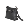 Willow Leather Crossbody Bag – Classic Black
