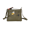 Willow Leather Crossbody Bag – Olive Green