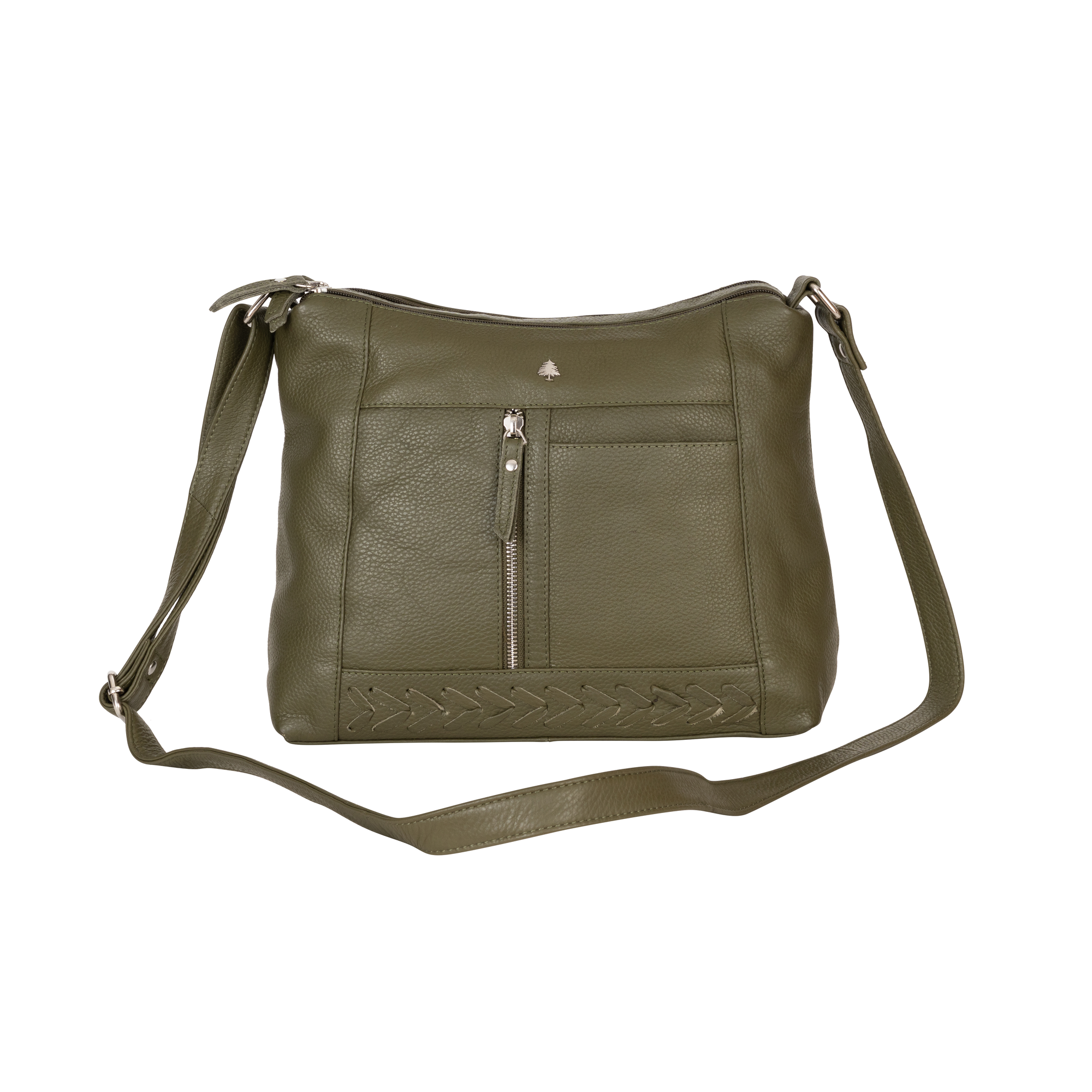 Elegant Leather Crossbody Bag – Stylish & Functional