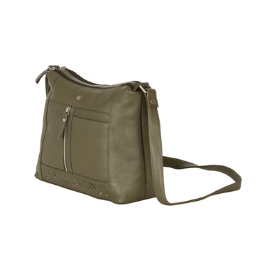 Elegant Leather Crossbody Bag – Stylish & Functional