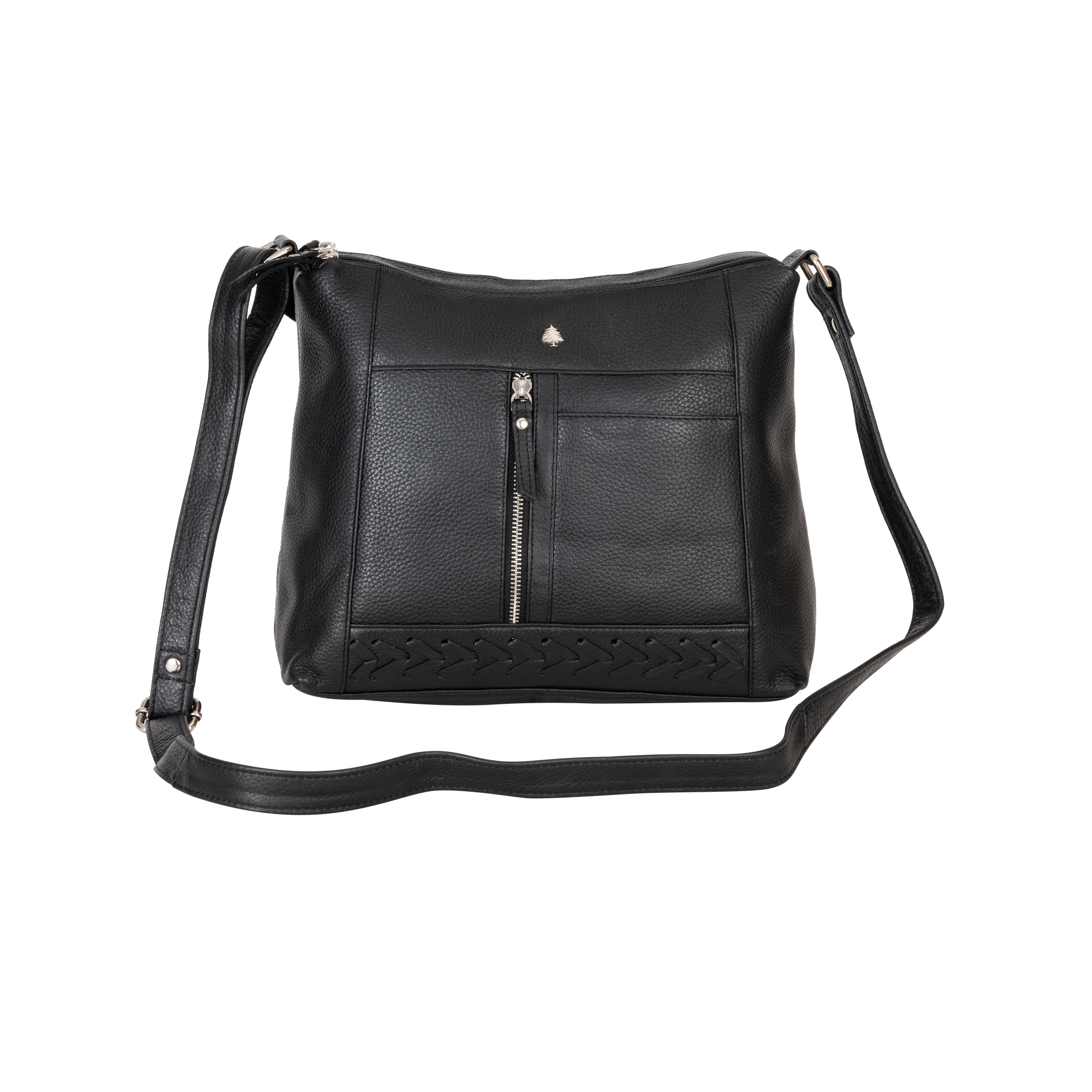 Elegant Leather Crossbody Bag – Stylish & Functional
