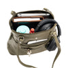 Arden Leather Tote – Olive Green Work & Travel Bag