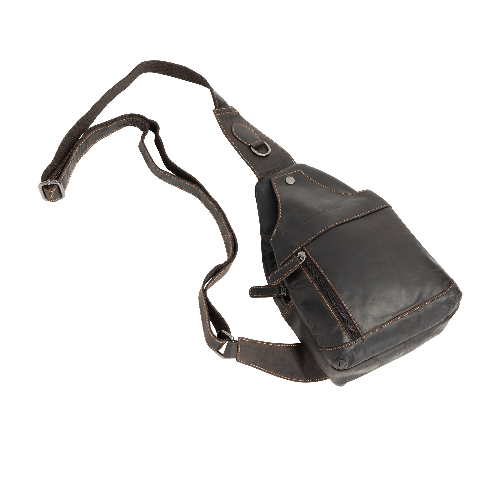 Ranger Dark Brown Leather Sling Bag – Chest Crossbody