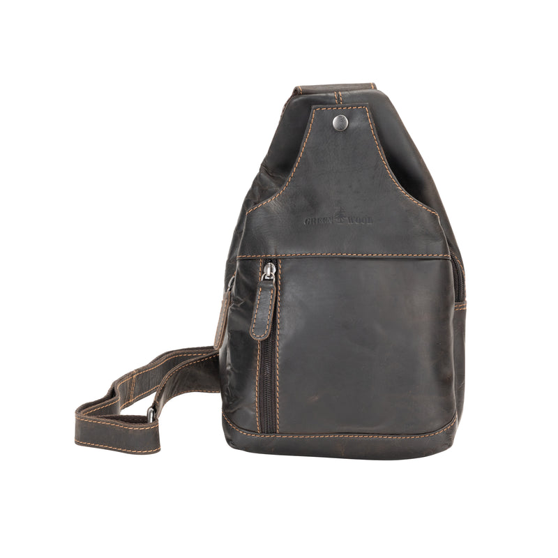 Ranger Dark Brown Leather Sling Bag – Chest Crossbody