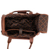 Greenwood “Pathfinder” Leather Wheeled Duffel – Vintage Sandel Travel Trolley - Greenwood Leather